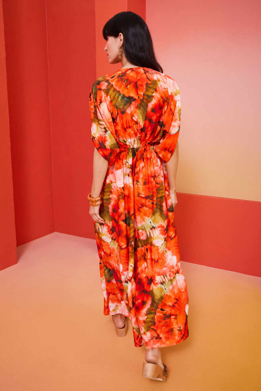 Venus Caftan Shell Fan